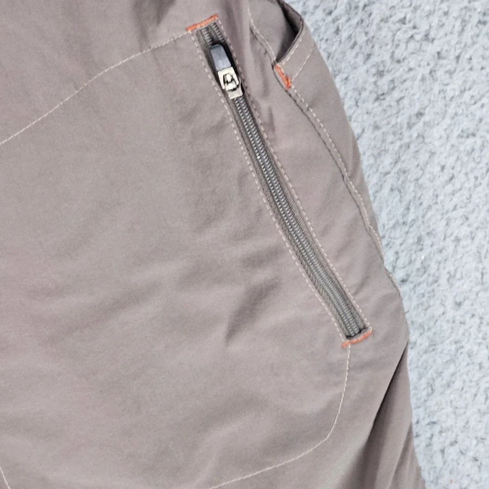 REI Cargo Shorts Womens 8 Taupe Sahara Hiking UPF 30+ Belted Outdoor 731465